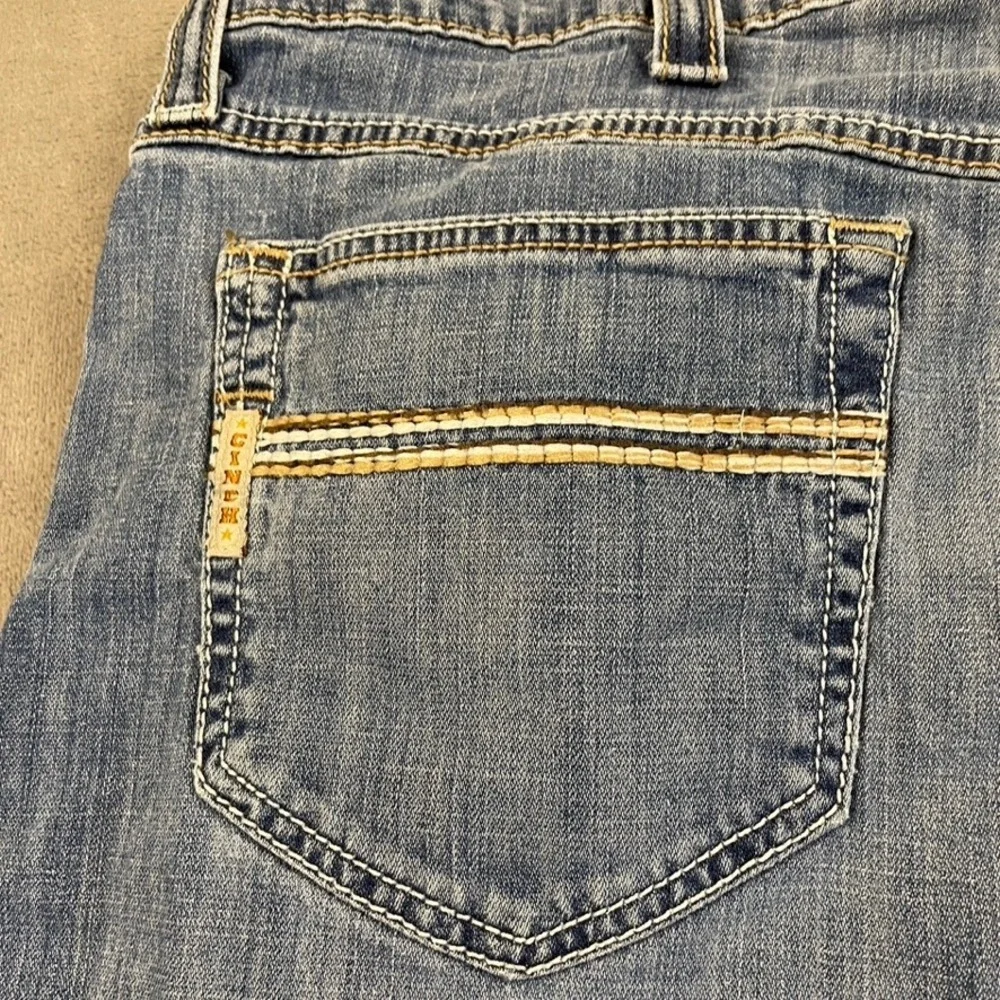 Cinch Carter 2.5 Men's 42x34 Relaxed Straight Leg Jeans Blue Medium Wash
